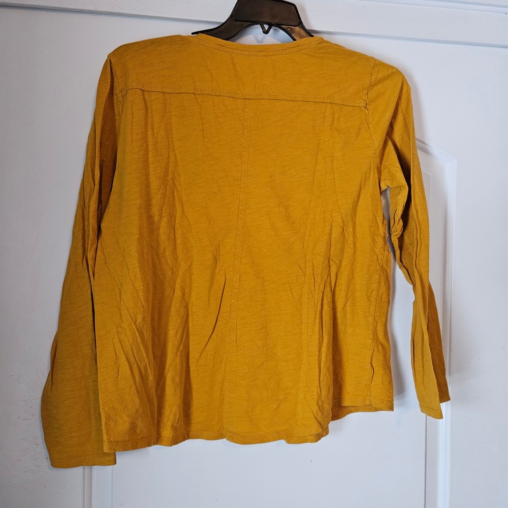Lot of 3 Yellow Tops Womens Extra Large Cardigan Long Sleeve Short Mustard Soft‎ - Picture 14 of 16